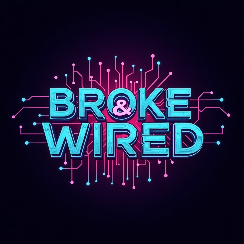 Broke & Wired Hero Logo